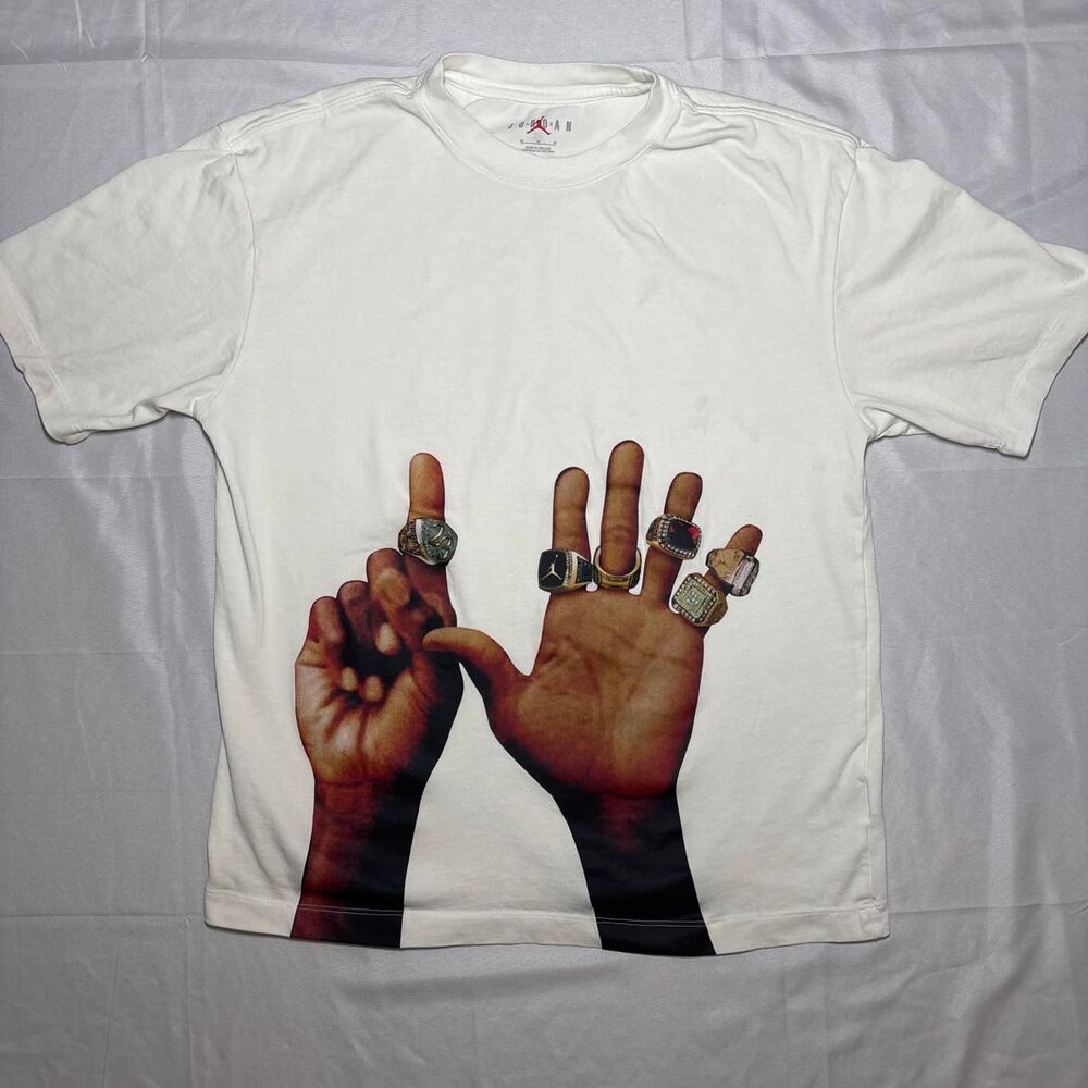 Jordan Men's White T-shirt